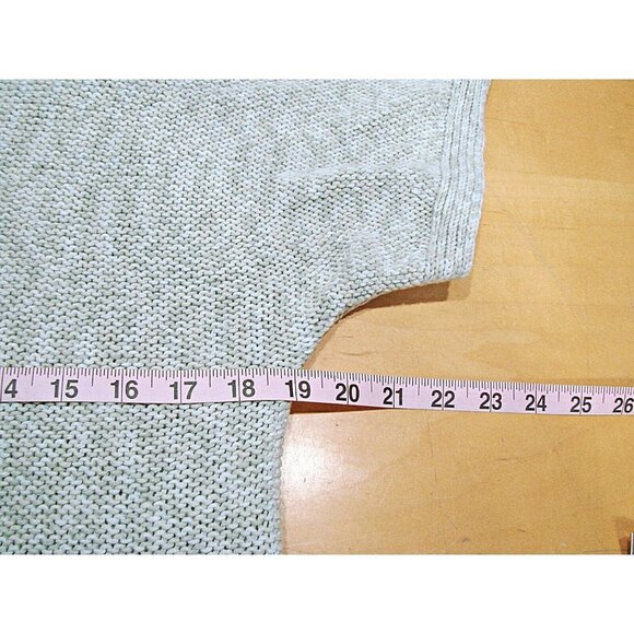 J. Jill Pure Jill Womens Open Front Cardigan Long Sweater Green Heathered Small - Picture 8 of 13